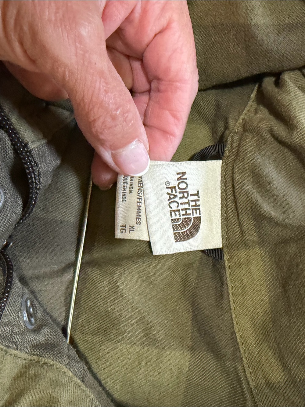 The North Face Women’s Olive Green Utility Jacket - Picture 4 of 5